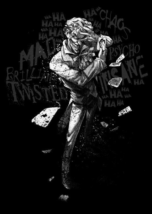 Poster Murale Dark Joker