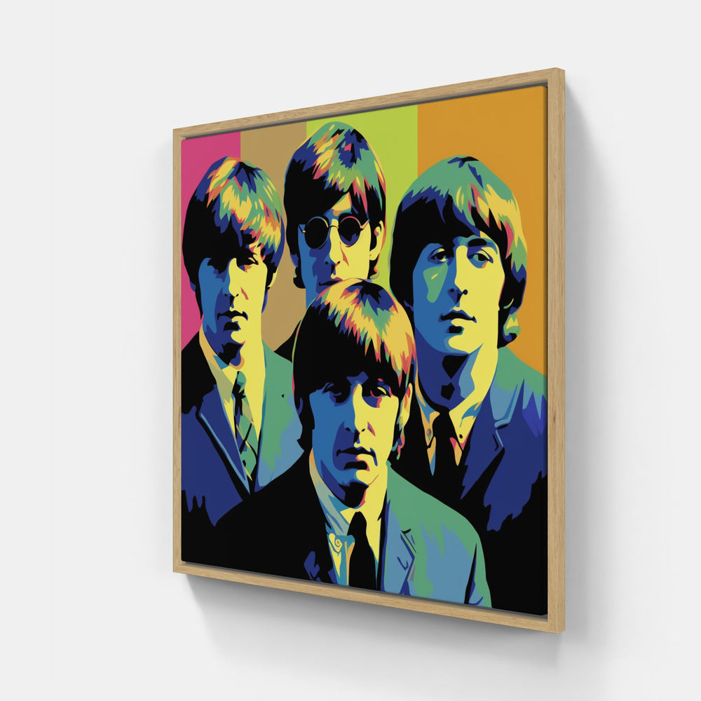The Beatles pop dance-Canvas-artwall-Artwall