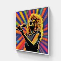 Vibrant Vocalist Harmony-Canvas-artwall-20x20 cm-White-Artwall