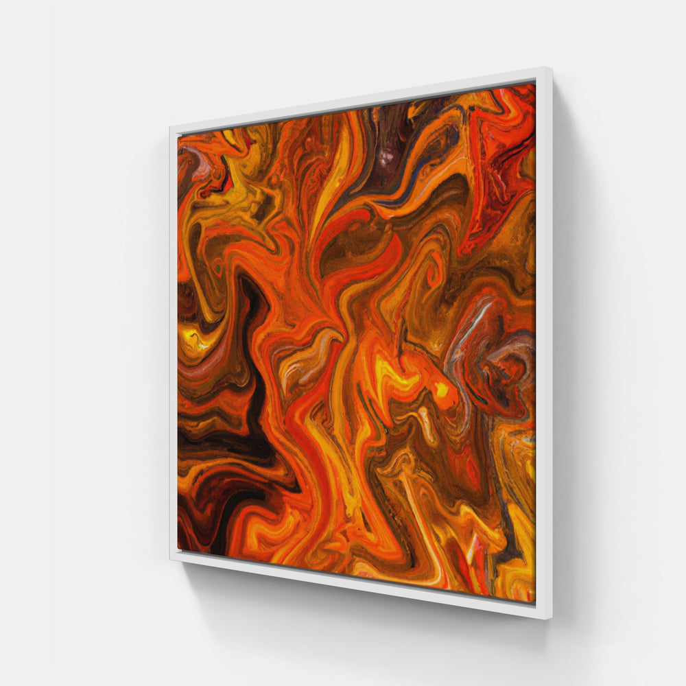 Orange dreams soar-Canvas-artwall-Artwall