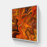 Orange dreams soar-Canvas-artwall-Artwall