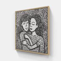 Doodle Doodle Dream-Canvas-artwall-20x20 cm-Wood-Artwall