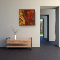 Orange ripens early-Canvas-artwall-Artwall