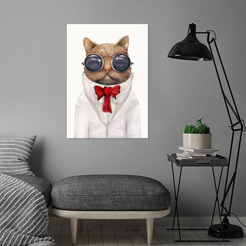 Original Gentleman Cat Poster