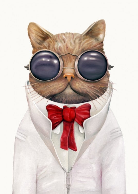 Original Gentleman Cat Poster