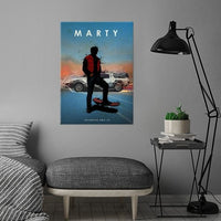 Poster Original Marty DeLorean