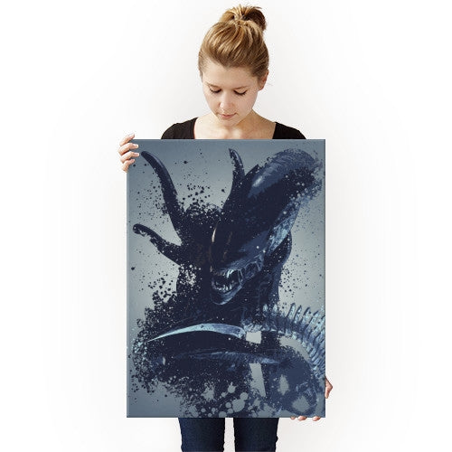 Poster Mural Metal Alien