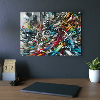 Graffiti Art Amour- Tableau aluminium