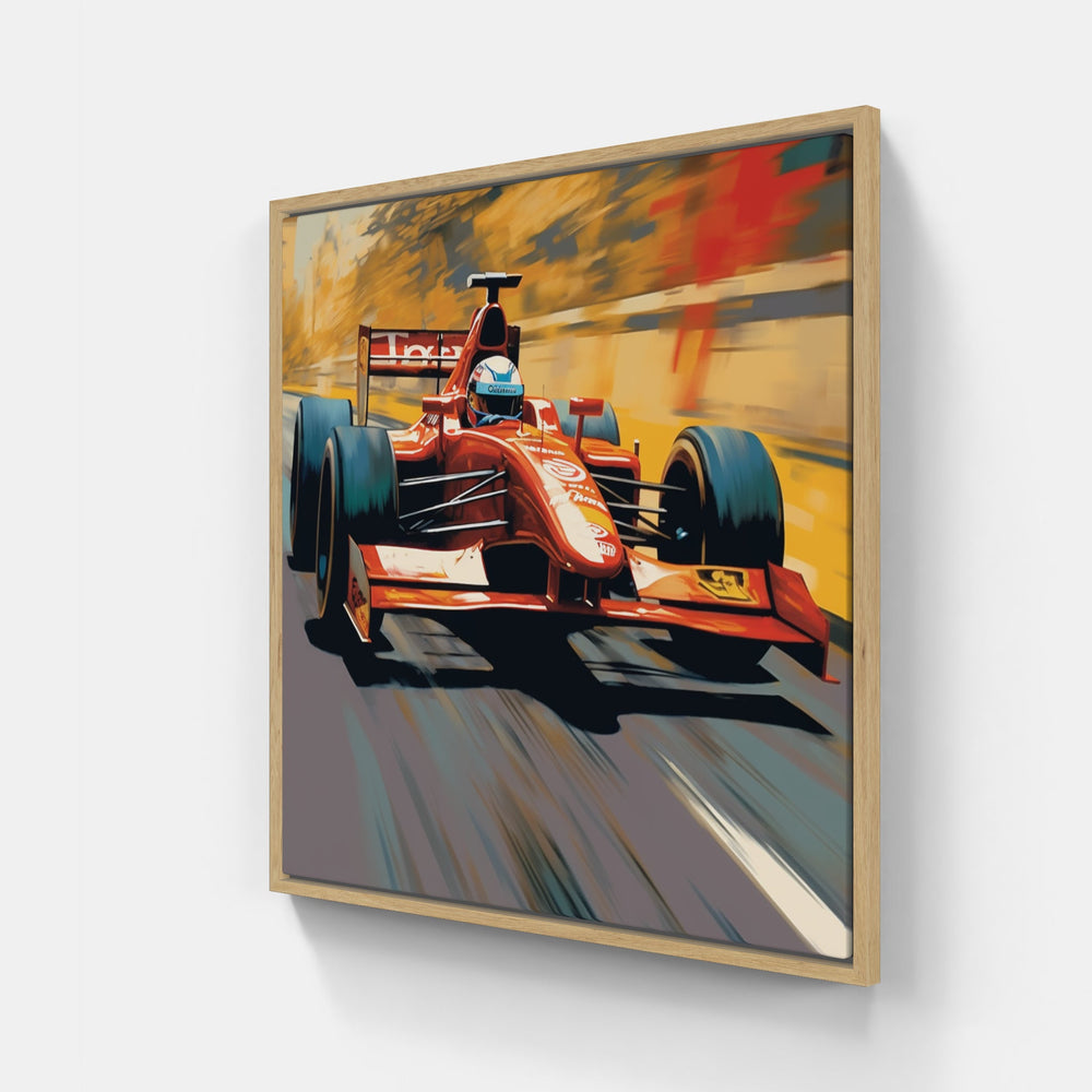 Adrenaline Rush Formula 1-Canvas-artwall-Artwall