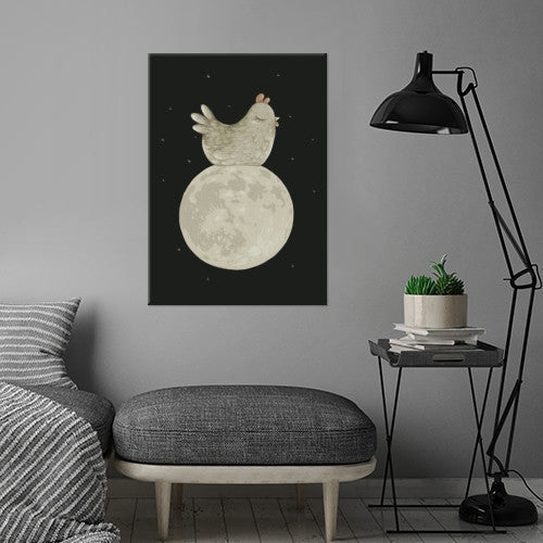 Poster Metal Enfant Big Egg