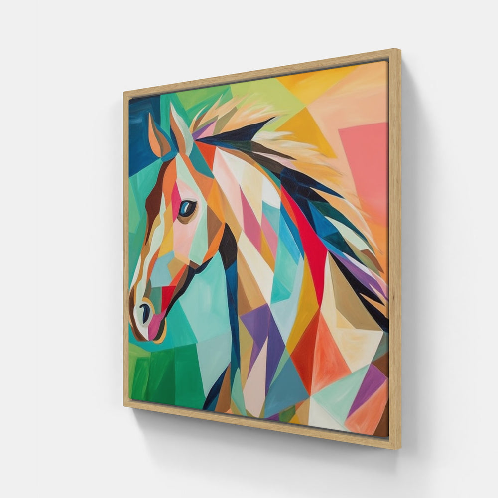 Noble Horse Beauty-Canvas-artwall-Artwall
