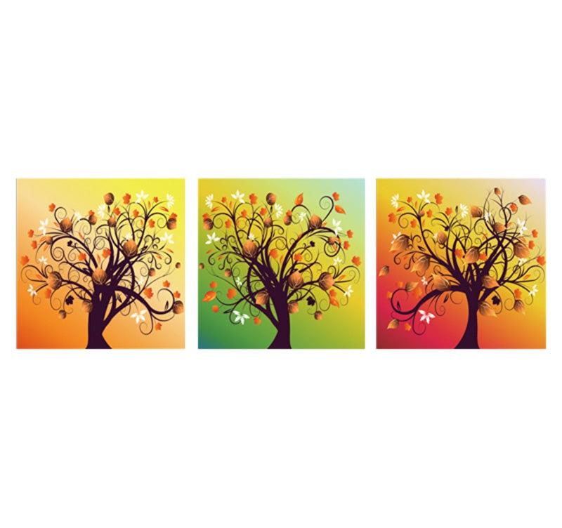 Happiness Tree Abstract Canvas Prints