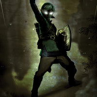 Dark Link Metal Wall Poster