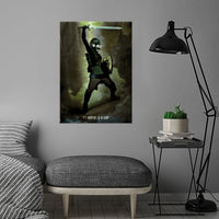 Dark Link Metal Wall Poster