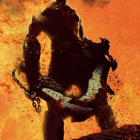 God of War Metallic Poster