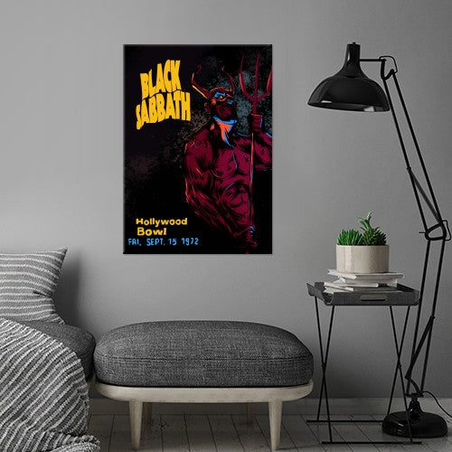 Black Sabbath Original Metal Poster