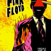 Affiche Métal Pink Floyd