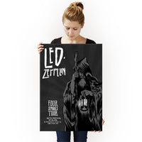 Led Zeppelin Metallic Poster