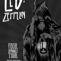 Led Zeppelin Metallic Poster
