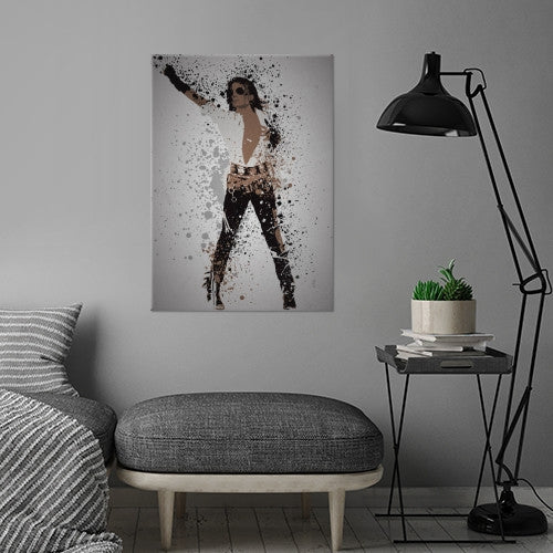 Michael Jackson Metal Poster