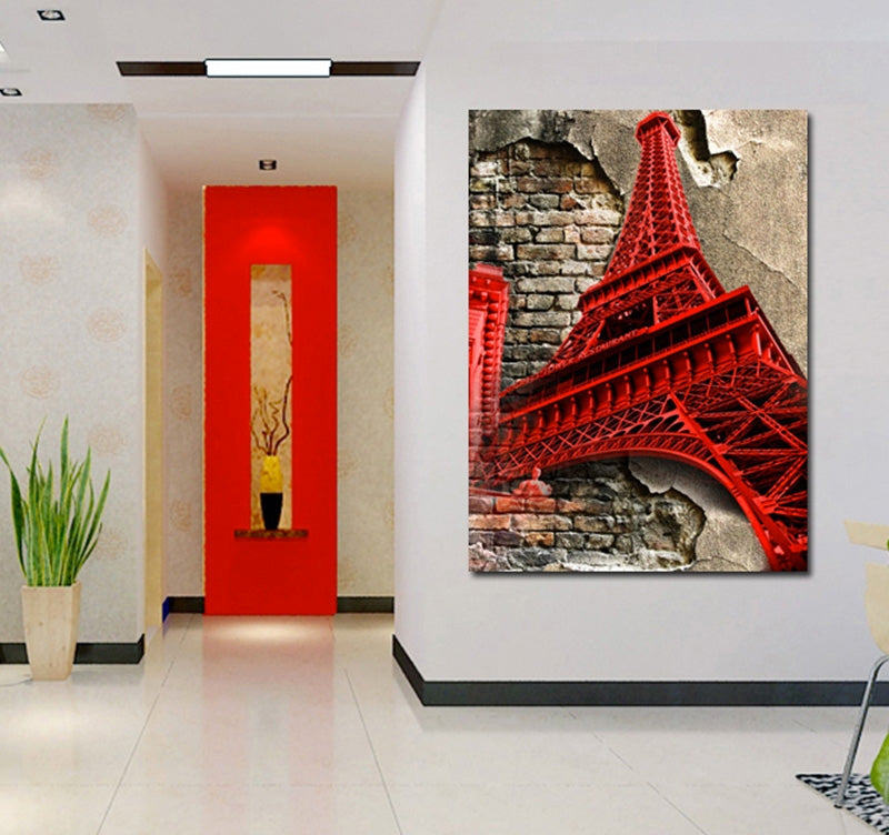 Eiffel Tower Modern Canvas