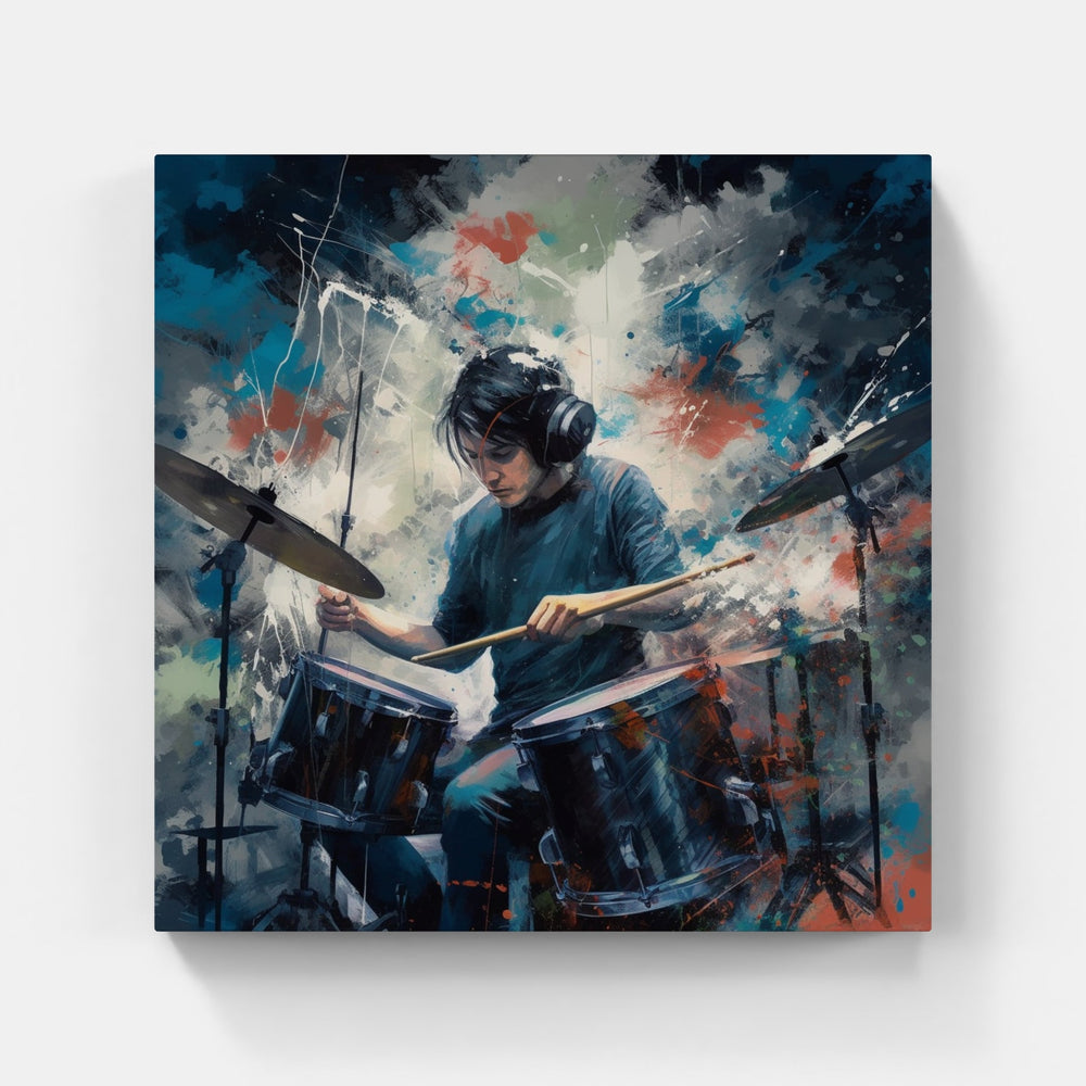 Drummer's Artistic Canvas-Canvas-artwall-Artwall