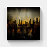 Skyscrapers Aglow-Canvas-artwall-Artwall