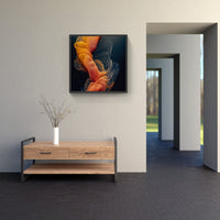 Sculpted Color Symphony-Canvas-artwall-Artwall