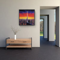 Dazzling Skyline Radiance-Canvas-artwall-Artwall