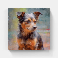 Happy Hound-Canvas-artwall-Artwall