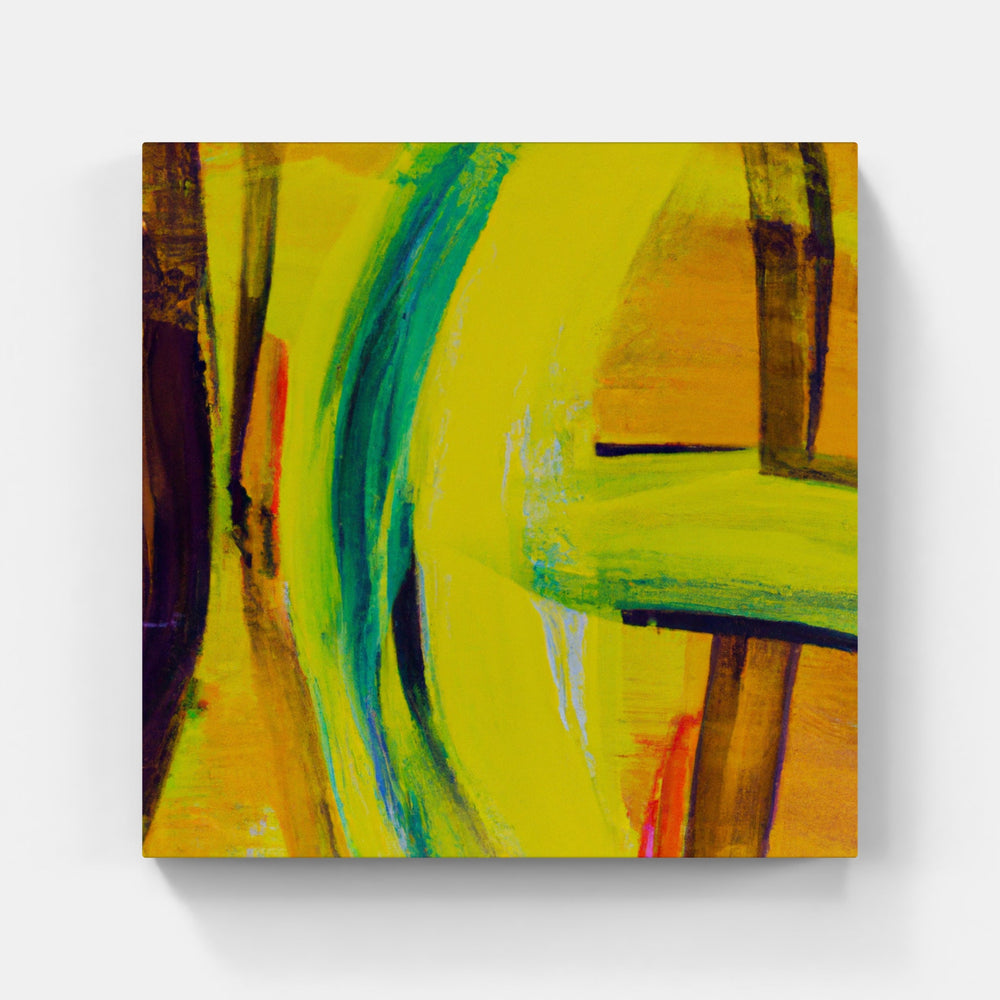 Yellow Sunlight Shines-Canvas-artwall-Artwall