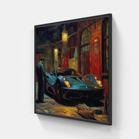 Road Trip Artistry-Canvas-artwall-20x20 cm-Black-Artwall