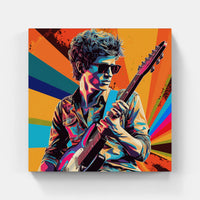 Enrapturing Guitar Muse-Canvas-artwall-Artwall