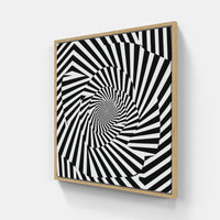 Eyes of Illusion-Canvas-artwall-20x20 cm-Wood-Artwall