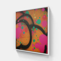 Graffiti Expression Rebellion-Canvas-artwall-20x20 cm-White-Artwall