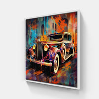 Roadster Reflections-Canvas-artwall-20x20 cm-White-Artwall