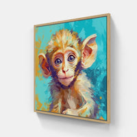 Adorable Monkeys Canva-Canvas-artwall-Artwall