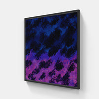 Purple forever-Canvas-artwall-20x20 cm-Black-Artwall