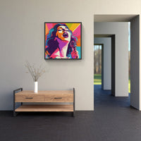 Harmonious Singer Dreams-Canvas-artwall-Artwall