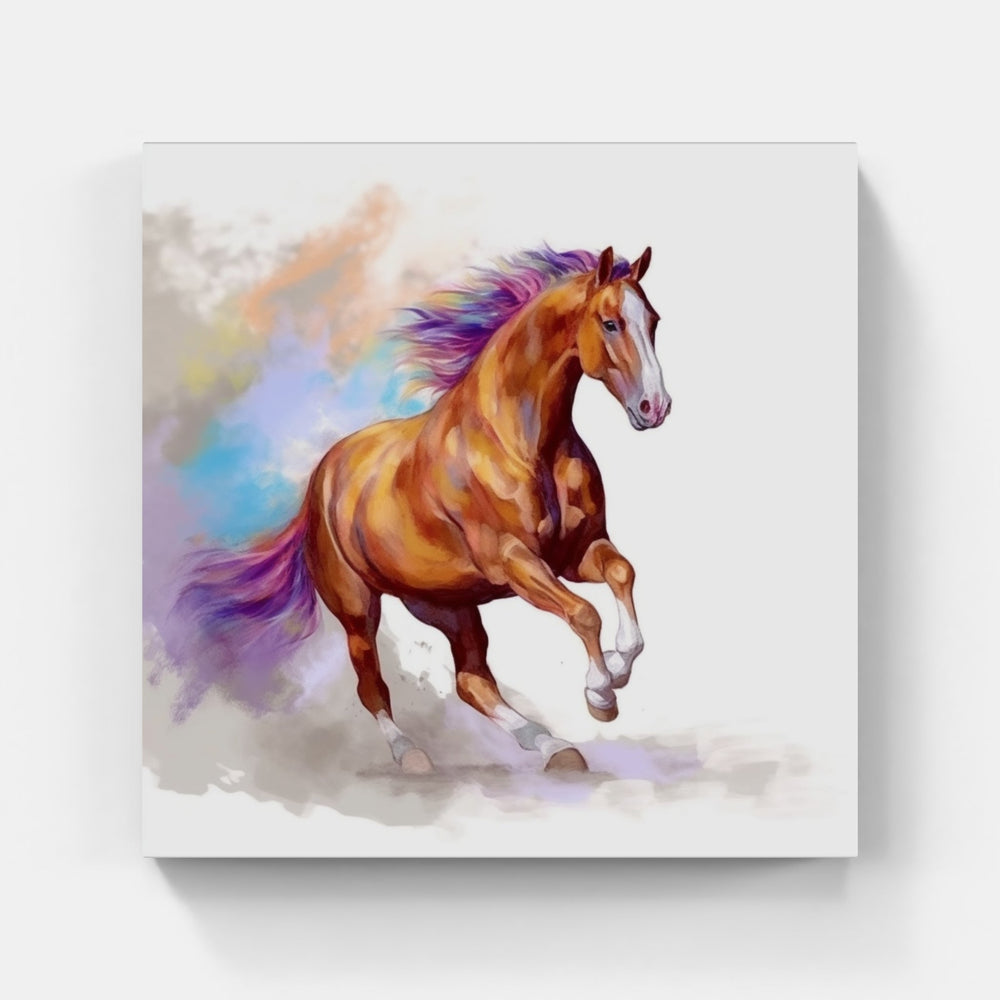 Majestic Horse Gallop-Canvas-artwall-Artwall