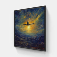 Airborne Impressions-Canvas-artwall-20x20 cm-Unframe-Artwall