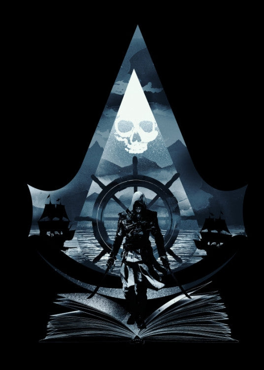 Affiche Métal Assassin's Creed