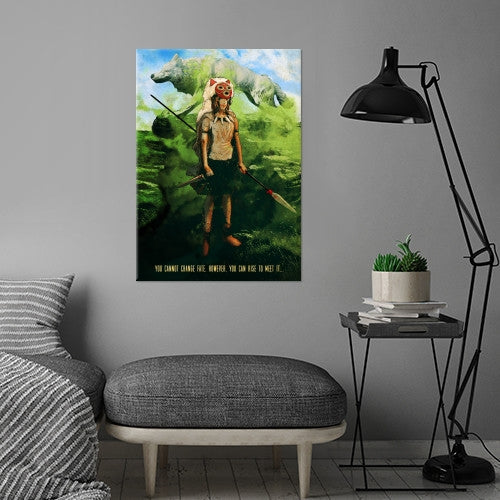 Mononoke Nature Metal Poster