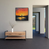 Sunset Serenade Canvas-Canvas-artwall-Artwall