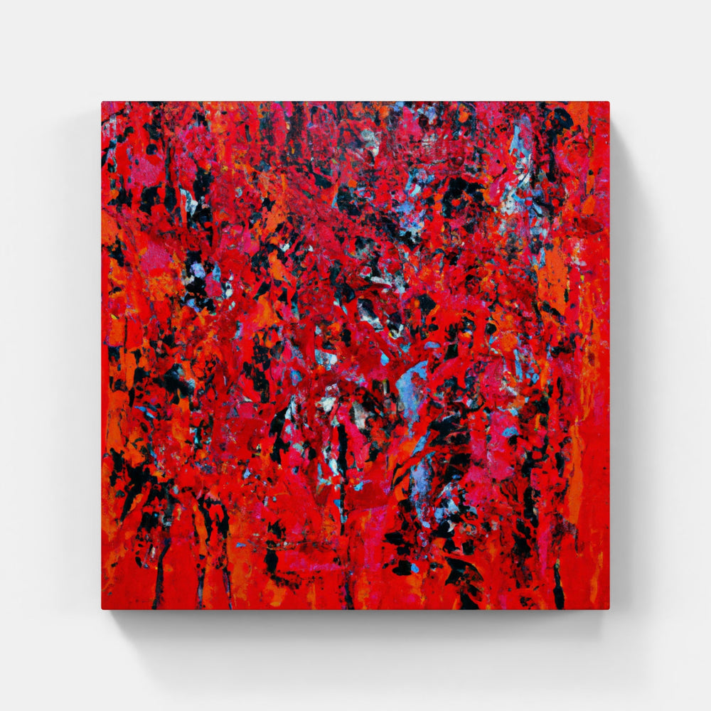 Red Blood Shed-Canvas-artwall-Artwall