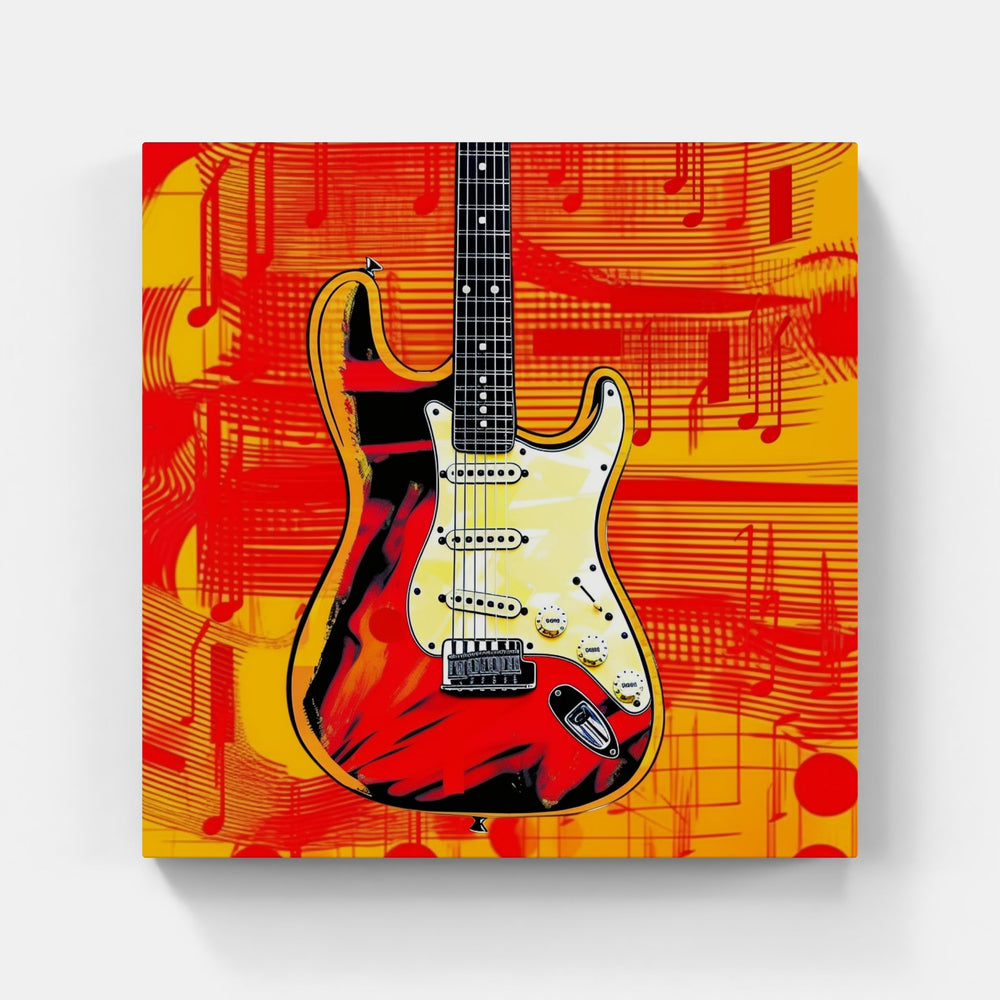 Unforgettable Guitar Spell-Canvas-artwall-Artwall