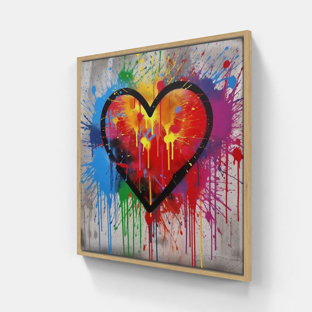 Boundless Love's Passion-Canvas-artwall-Artwall