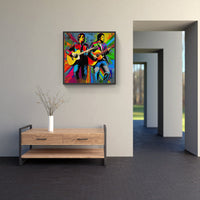 Serenading Guitar Spirit-Canvas-artwall-Artwall