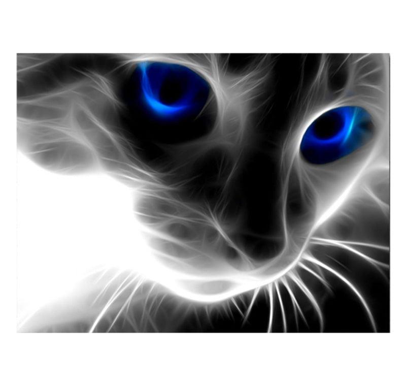 Abstract Cat Tableau Design