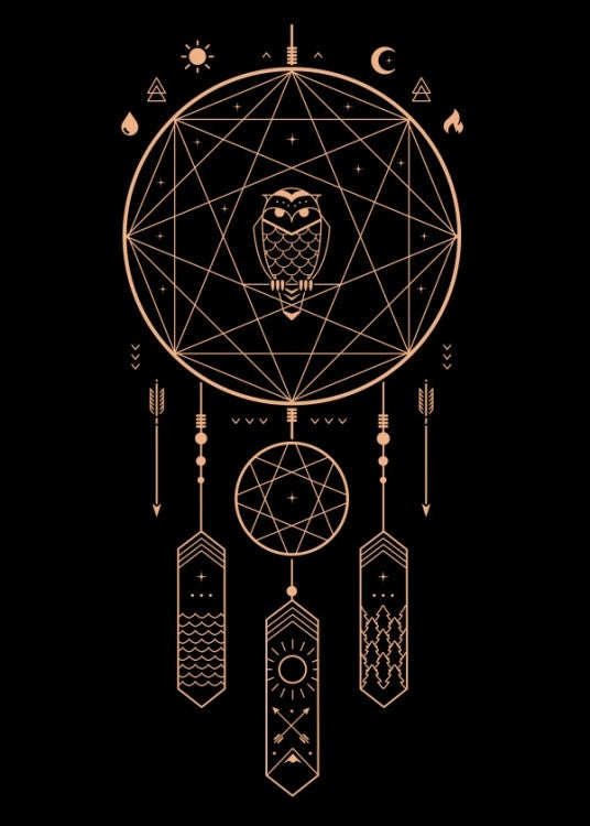 Metallic Poster Dreamcatcher